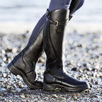 Botas de invierno de montar impermeables de piel
