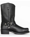 Botas tipo harness para hombre, estilo resistente para el día a día