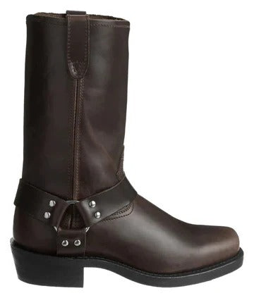 Botas tipo harness para hombre, estilo resistente para el día a día