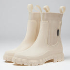Botines Chelsea de mujer con suela de agarre para exterior