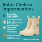 Botines Chelsea de mujer con suela de agarre para exterior