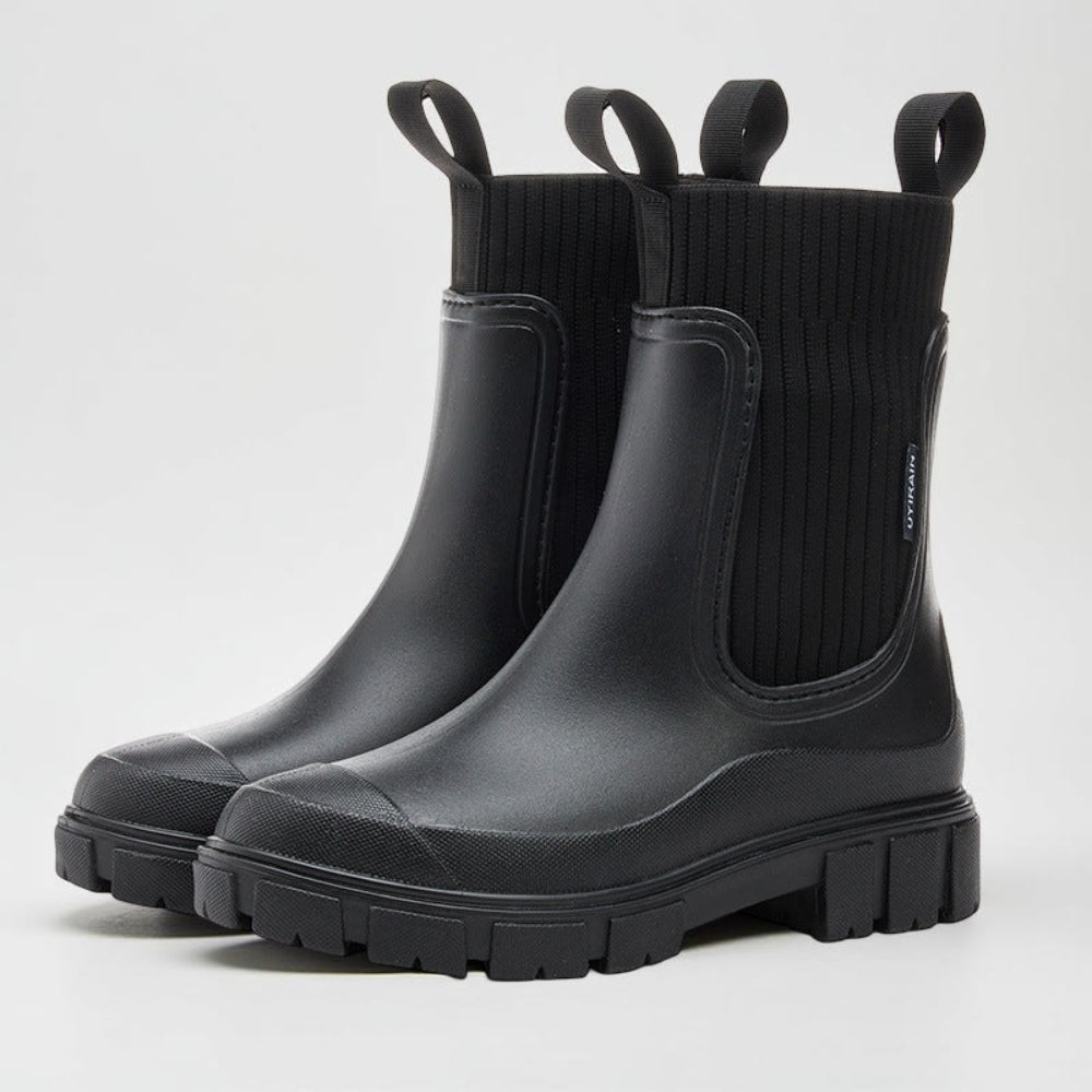 Botines Chelsea de mujer con suela de agarre para exterior