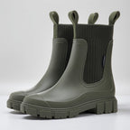 Botines Chelsea de mujer con suela de agarre para exterior
