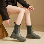 Botines Chelsea de mujer con suela de agarre para exterior
