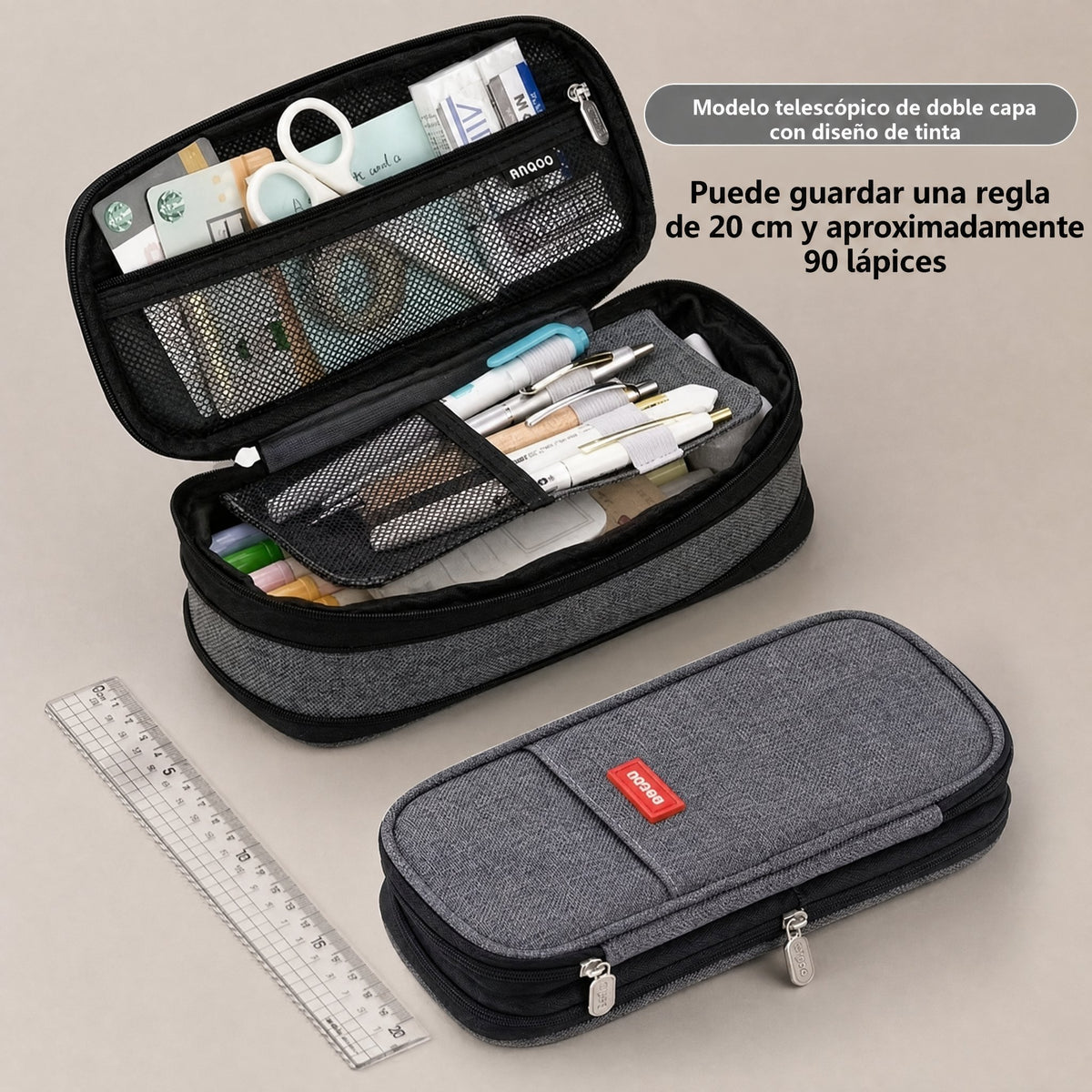 BoxySchool™ Organizador de lápices resistente