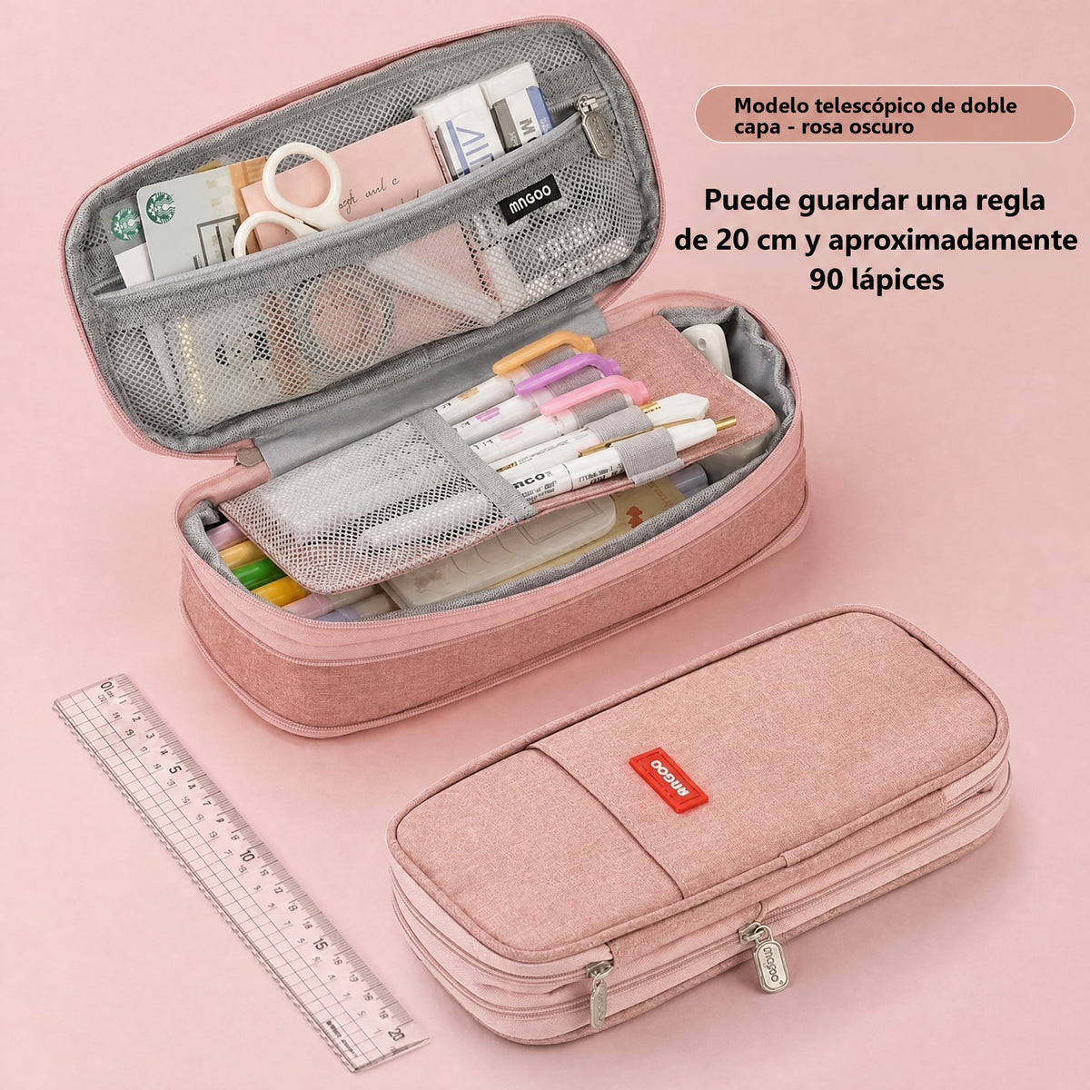 BoxySchool™ Organizador de lápices resistente