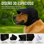 Bozal para perro transpirable anti-hurgar de para paseos - Capucha de malla que ayuda a bloquear restos de comida y basu