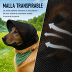 Bozal para perro transpirable anti-hurgar de para paseos - Capucha de malla que ayuda a bloquear restos de comida y basu