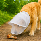 Bozal para perro transpirable anti-hurgar de para paseos - Capucha de malla que ayuda a bloquear restos de comida y basu