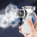 BreezeNova Nebulizador Ultrasónico Portátil con Batería Recargable para Casa o Viaje