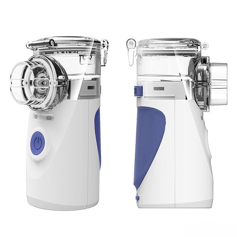 BreezeNova Nebulizador Ultrasónico Portátil con Batería Recargable para Casa o Viaje