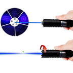 Burning Blue High-Power Tactical Laser Torch- Linterna táctica de alta potencia de grado militar