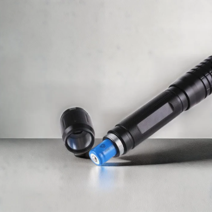 Burning Blue High-Power Tactical Laser Torch- Linterna táctica de alta potencia de grado militar