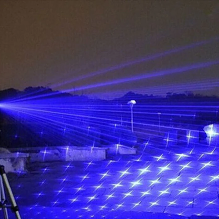 Burning Blue High-Power Tactical Laser Torch- Linterna táctica de alta potencia de grado militar