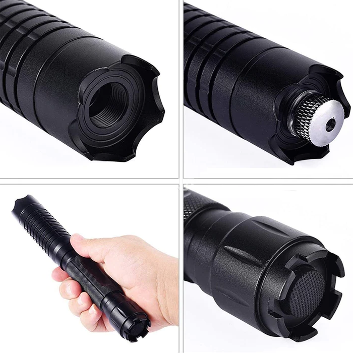 Burning Blue High-Power Tactical Laser Torch- Linterna táctica de alta potencia de grado militar