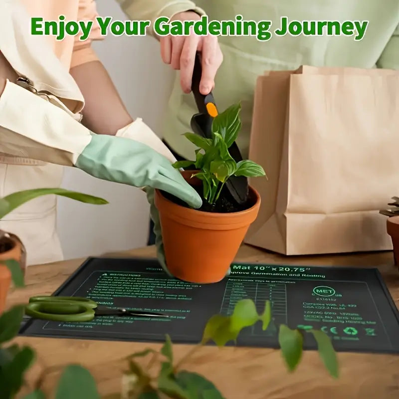 Manta térmica para plántulas: control de temperatura para una germinación y crecimiento más rápidos.