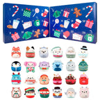 Calendario de adviento navideño relleno de peluches Squishmallows SquishJoy