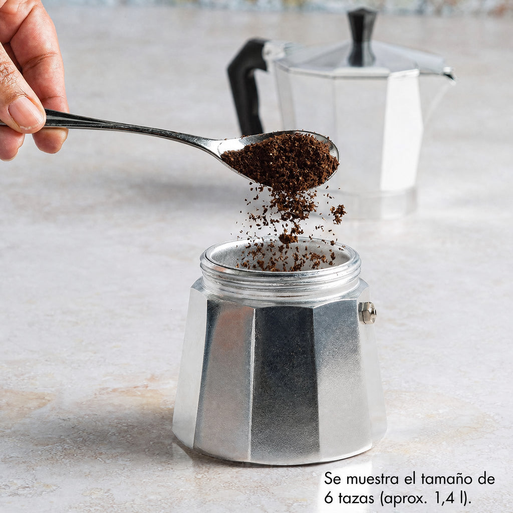 Cafetera italiana clásica para espresso y café, Moka Pot para café estilo italiano y cubano