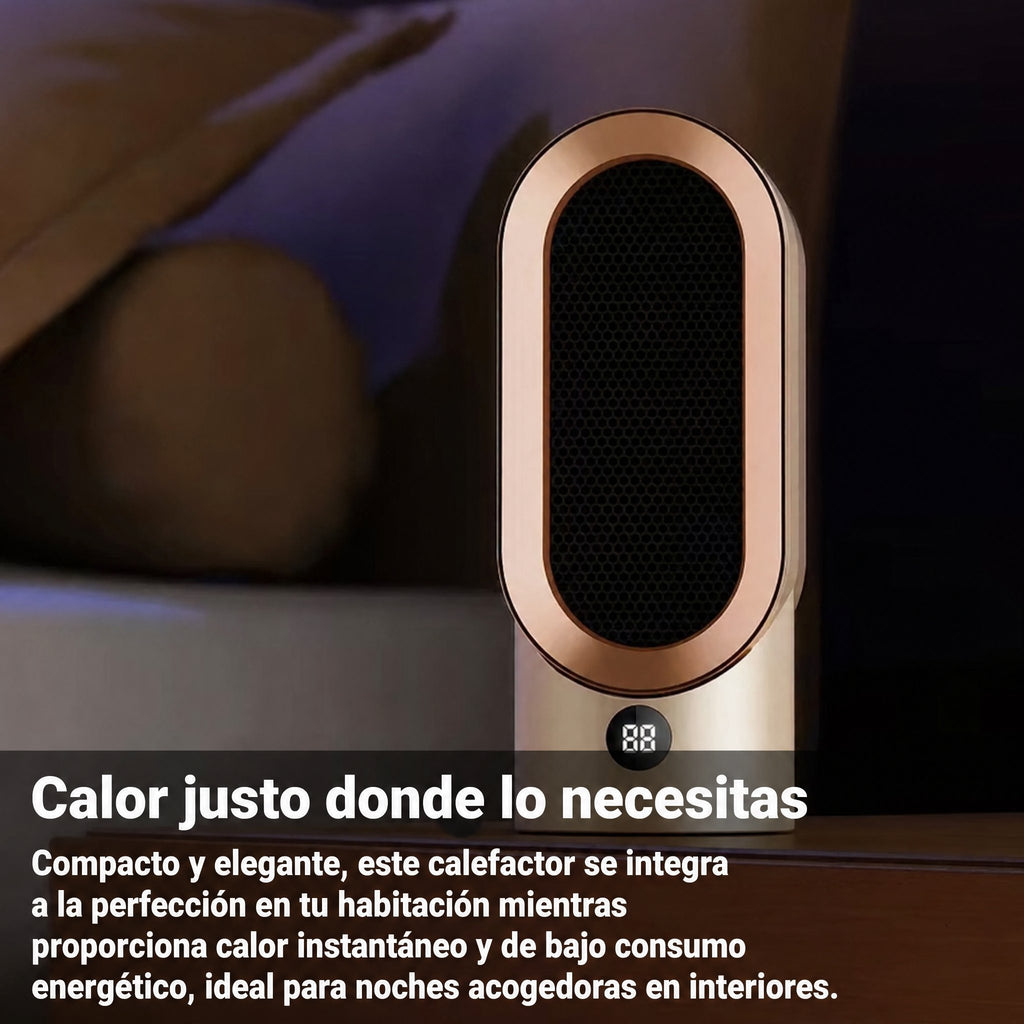 Calefactor de bajo consumo para habitaciones pequeñas