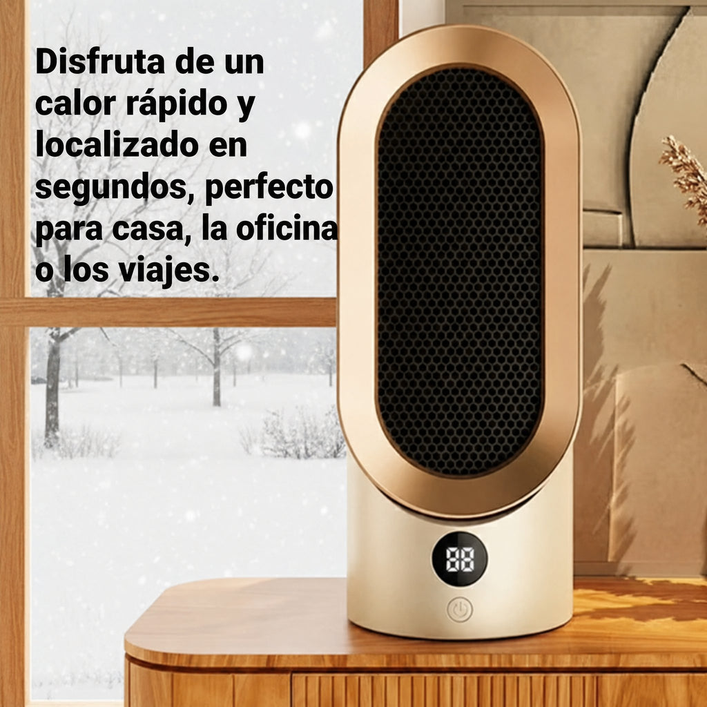 Calefactor de bajo consumo para habitaciones pequeñas