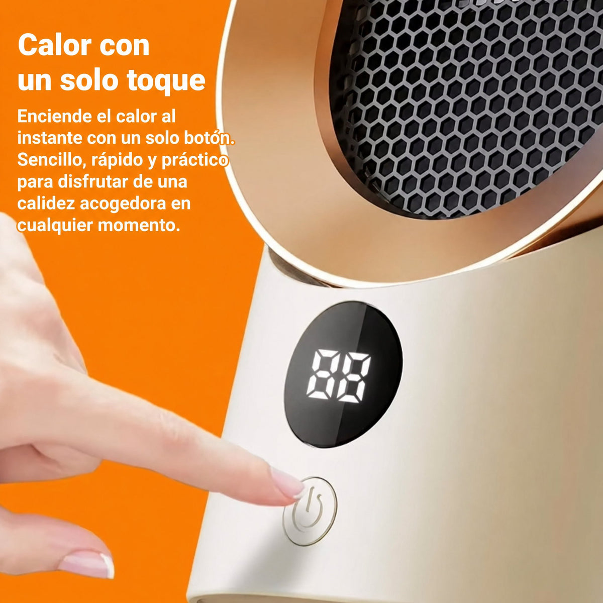 Calefactor de bajo consumo para habitaciones pequeñas