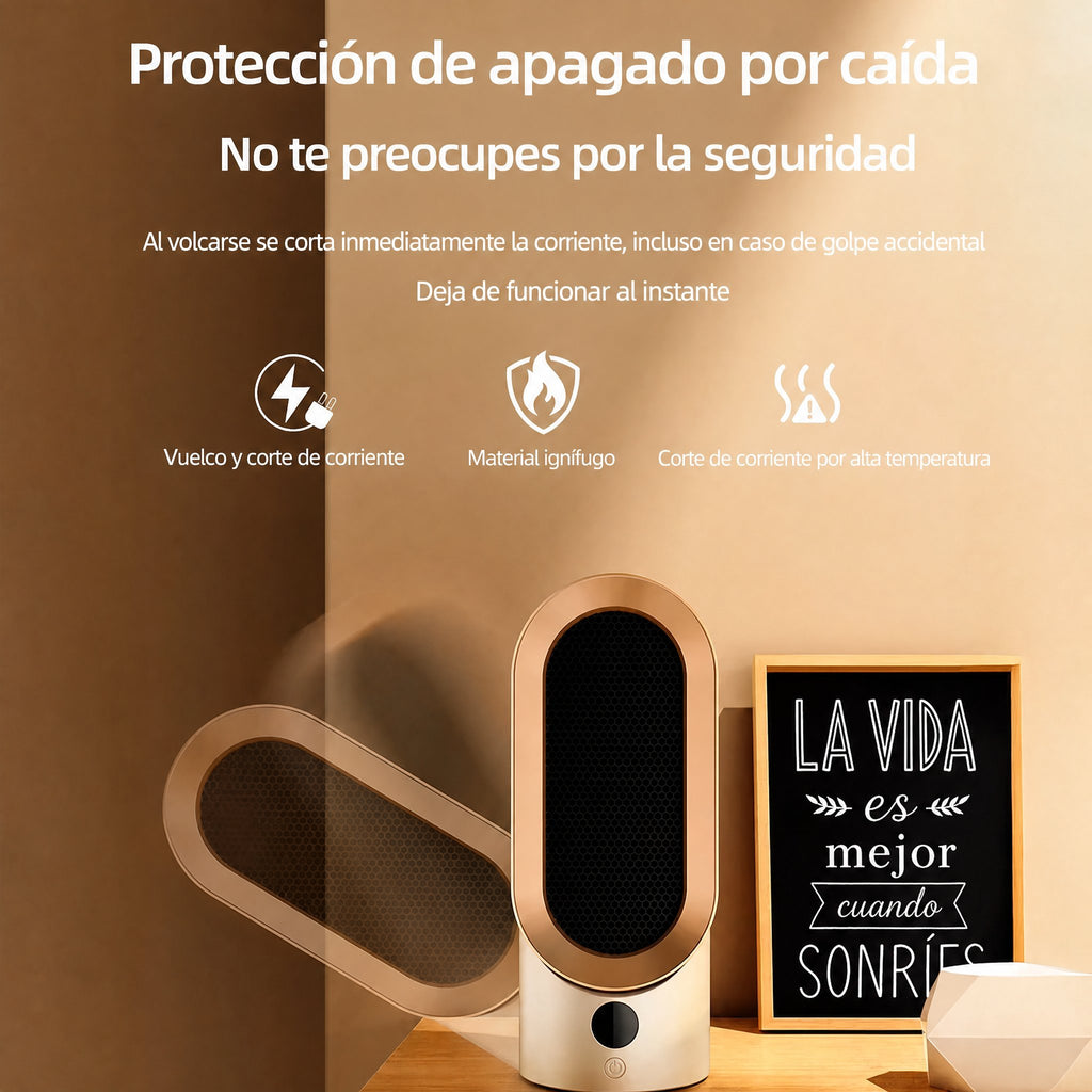 Calefactor de bajo consumo para habitaciones pequeñas