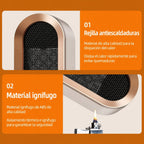 Calefactor de bajo consumo para habitaciones pequeñas