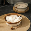 Cama para gato de cuerda de algodón tejida a mano – DreamNest