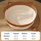 Cama para gato de cuerda de algodón tejida a mano – DreamNest