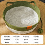 Cama para gato de cuerda de algodón tejida a mano – DreamNest