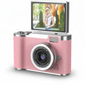 Cámara digital 4K con pantalla abatible 48 MP zoom 8X compacta para foto y vídeo