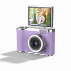 Cámara digital 4K con pantalla abatible 48 MP zoom 8X compacta para foto y vídeo