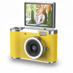 Cámara digital 4K con pantalla abatible 48 MP zoom 8X compacta para foto y vídeo