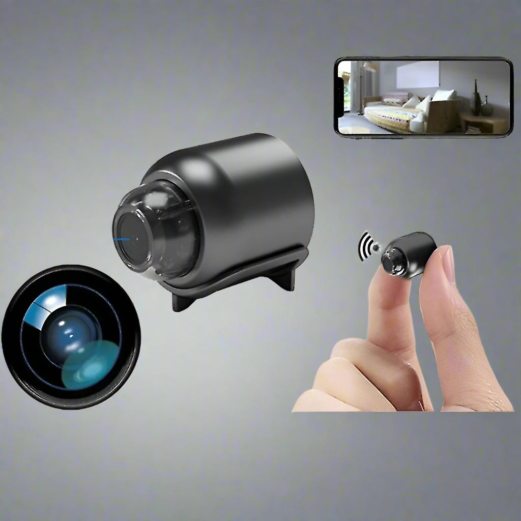 Cámara inalámbrica 5G, 1080P HD, fácil de montar, control por app