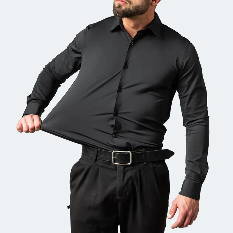 Camisa de vestir de hombre Stretch Performance