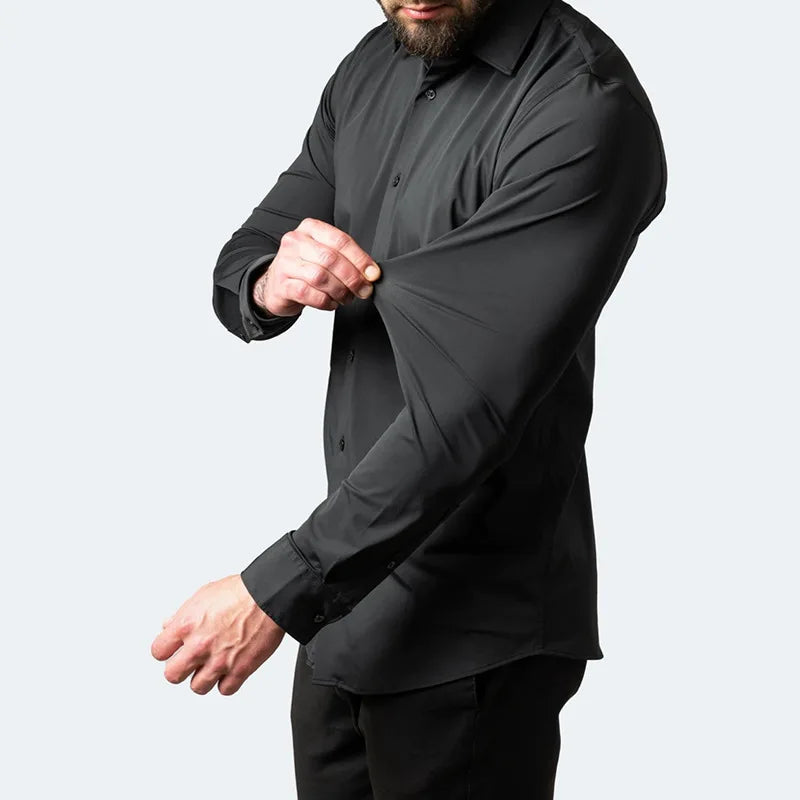 Camisa de vestir de hombre Stretch Performance