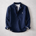 Camisa lavada de hombre Effortless para una comodidad refinada