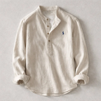 Camisa lavada de hombre Effortless para una comodidad refinada