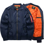 Cazadora bomber acolchada de hombre