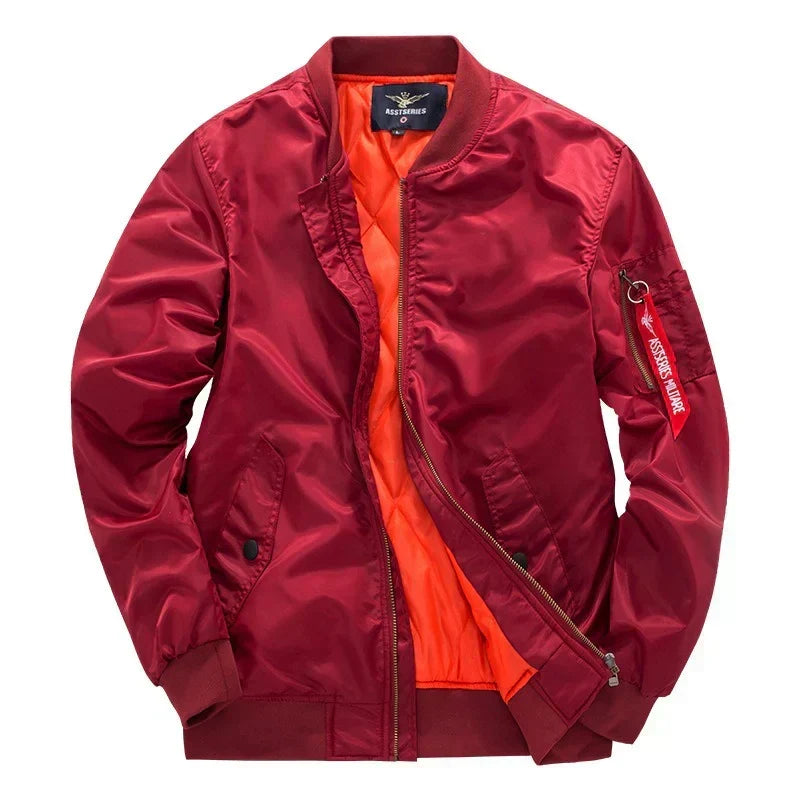 Cazadora bomber acolchada de hombre