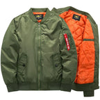 Cazadora bomber acolchada de hombre