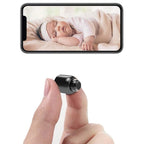Cámara de vigilancia compacta WiFi 1080P Full HD con detección de noche y vigilancia para vigilancia y vigilancia