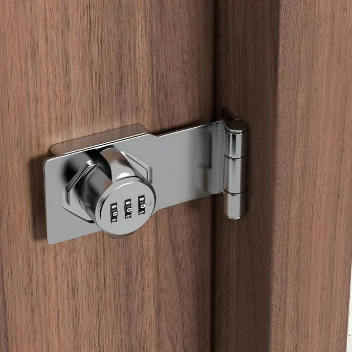 Cerradura de combinación para puertas sin llaves