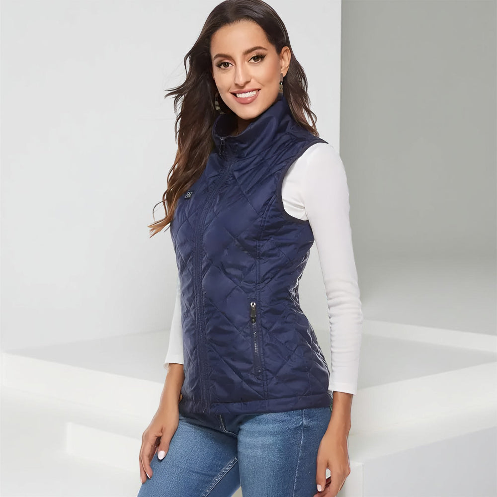 Chaleco calefactable para mujer Calefacción eléctrica Exterior invierno