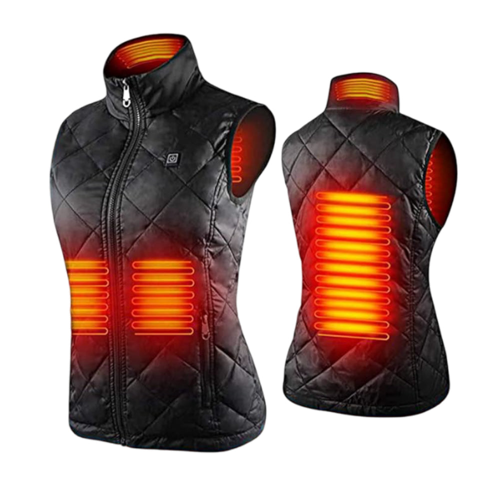 Chaleco calefactable para mujer Calefacción eléctrica Exterior invierno