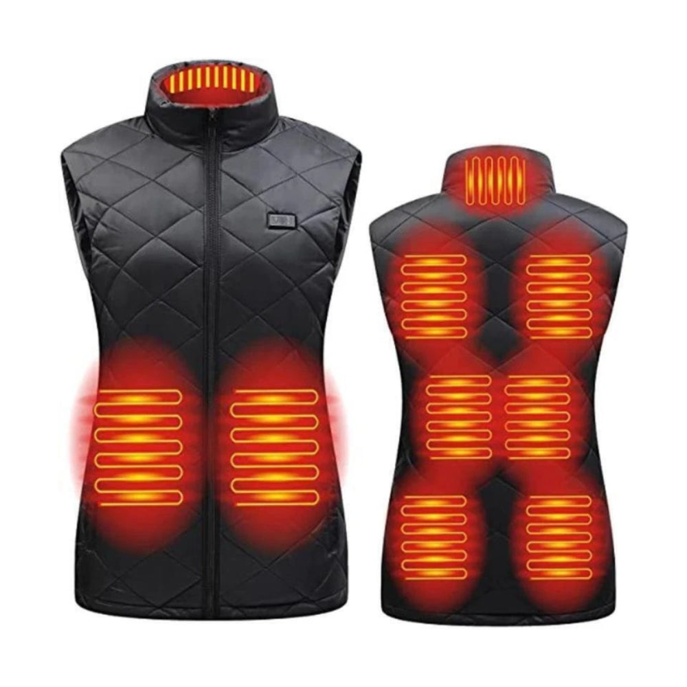 Chaleco calefactable para mujer Calefacción eléctrica Exterior invierno