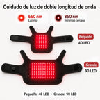 Chaleco de terapia de luz roja para perros y gatos – 660nm + 850nm infrarrojo cercano para comodidad de espalda, cadera,