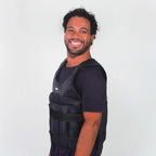 Chaleco lastrado unisex ajustable de 50 kg para entrenamiento