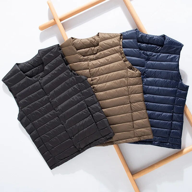 Chaleco ligero de plumas para hombre - Laurent