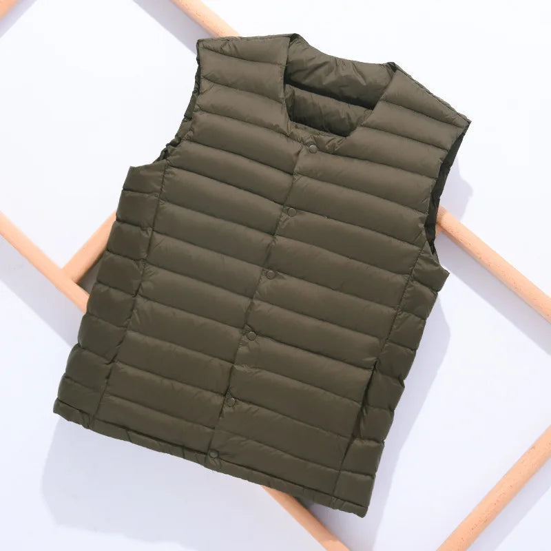 Chaleco ligero de plumas para hombre - Laurent